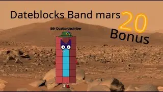Dateblocks band mars 20 + BONUS