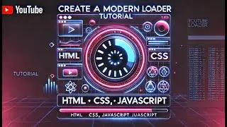 Create a Modern Loader with Numbers Using HTML, CSS, and JavaScript | Step-by-Step Tutorial