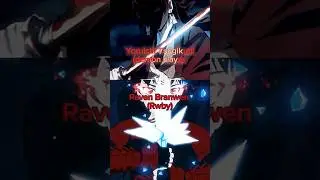 Yoruichi Tsugikuni Vs Raven Branwen#edit #1v1 #anime #demonslayer #rwby