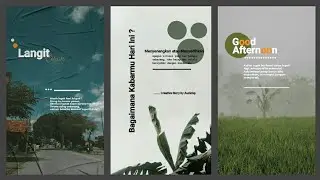 Tutorial Membuat Typography Instagram Story Keren 