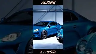 ALPINE A110 из аниме MF GHOST