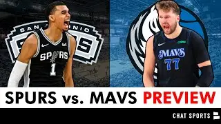Dallas Mavericks vs. San Antonio Spurs Preview: What To Watch For + Klay Thompson Debut | Mavs News