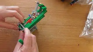 Building Lego Technic Mack Anthem SET 42078 PART 12