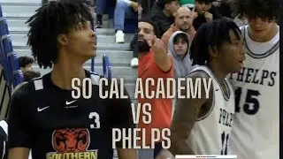 Naas Cunningham Homecoming! So Cal Academy vs Phelps Academy -- Metro Classic 2024