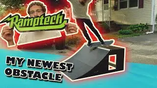 Ramptech 2' x 4' Quarterpipe 2021 - My Newest Obstacle