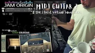 MIDI Guitar 2.2.1 and the 3 best virtual saxophones
