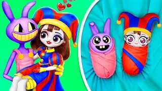 Digital Circus: Pomni y Jax! 32 Manualidades Increíbles para Muñecas LOL OMG