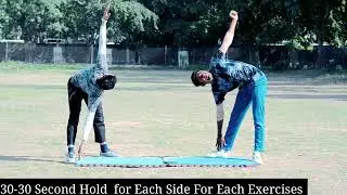 Cool Down Exercises For Fast Bowler After Workout,Net Session And Match