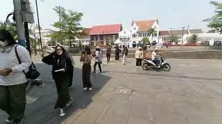 4K A #walk around Kota Tua #Jakarta #OldTown #Indonesia