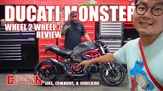 Ducati Monster 1200 Wheel 2 Wheel Review with lots of Ducabike Parts