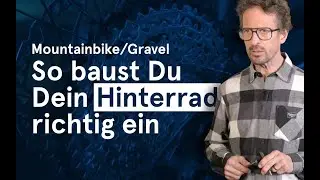 So einfach baust Du Dein Hinterrad ein