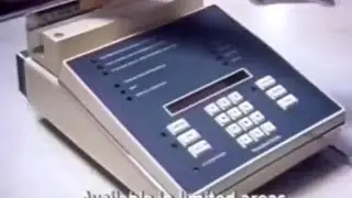 Electronic credit card machine during 1977 #creditcard #machine #automatic