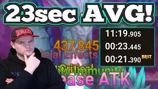 Fastest Solo R5 Team! 437k DMG HIT!  - Summoners War