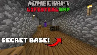 Building A Secret Underground Base On Lifesteal SMP Season 3!