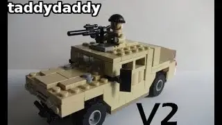How to make a Lego Humvee V2