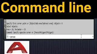 🔥How to show command line in autocad 🔥 AutoCAD interface