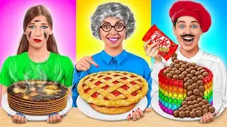 Thử thách nấu ăn giữa tôi và bà #2 | Công cụ và Hacks bí mật đơn giản trong nhà bếp TeenDO Challenge