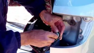 Замена лампочки топовых огней ssangyong kyron