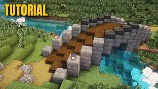 Building a Small Diagonal Bridge | A Minecraft Tutorial