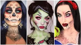 MAQUILLAJES DE HALLOWEEN ELEGANTES/GLAMUROSO 2024 | Halloween   Makeup 2024