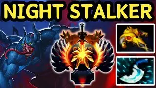 🔥 NIGHT STALKER OFFLANE — HUNTS LIKE A TRUE MONSTER 🌑💥 | DOTA 2 🔥