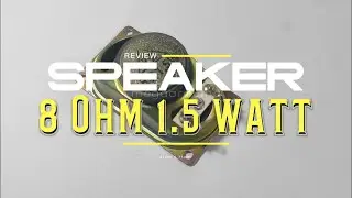 REVIEW Speaker 8 ohm 1,5 watt kotak ukuran 41mm x 71mm Speakers 8 ohm 1.5W