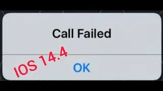 How to fix Call Failed problem,issues error on iphone in ios 14.4