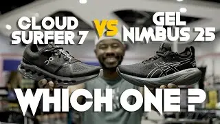 Asics Gel Nimbus 25 VS On Running Cloud Surfer 7 Comparison in Cape Town