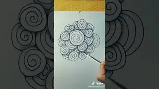 Spirals #lineart #liner #drawinghands #drawing #drawingforfun #Short