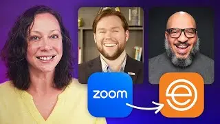 🔴 LIVE: Zoom + Ecamm – how to get the most out of it!