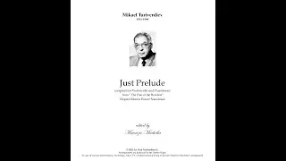 Tariverdiev Mikael L. (1931-1996): Just Prelude - Trascription for Viola & Obligate Organ