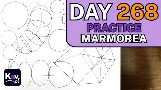 Draw With Me! Construction Practice | Marmorea Frog Pt. 1 | Day 268
