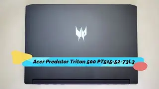 🛠️ Acer Predator Triton 500 PT515-52-73L3 Gaming Laptop Disassembly & Upgrade Options