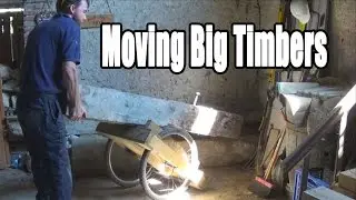 Moving big beams, A Timber Framers ballache