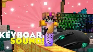 Keyboard + Mouse Sounds ASMR | Hypixel Bedwars
