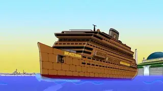 BRONZETANNIC 🛳️⚓ Flipaclip. sea trails.