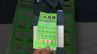 Cash X50 nice win. Nyc #lottery #lotto #scratchofftickets #scratchtickets #winner