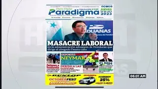 Titulares de Portada presentadas en HCH 19 DE OCTUBRE DEL 2023-Portada de Diario Digital Paradigma