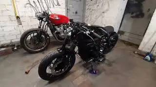cafe racer bmw r60/7 1977 sound  by auglid