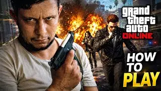 How To Play GTA 5 Online in Steam | GTA Online 🔥 | Complete Beginner Guide in Hindi 😍