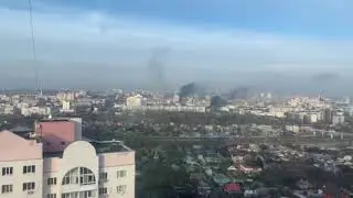 Белгород. Кацапы обстреляли город. Но красиво же