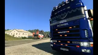 Я вернулся///ETS2///SpectransGroup 8X2/8X4 v4.2 1.49 By Jon Ruda#дальнобой #ets2 #конвой