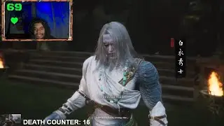 Black Myth Wukong - WhiteClad Noble BOSS BATTLE! Anime ahh fight 💀
