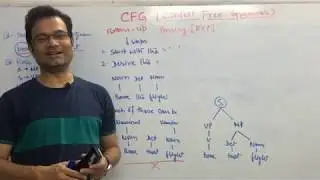 Natural Language Processing | Context Free Grammar  Parsing | CFG | Top Down | Bottom Up