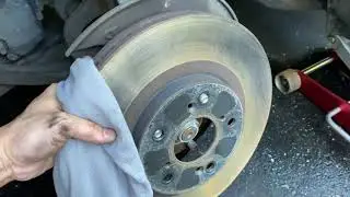 Replace Broken Wheel Stud Lug on Honda Acura w/o Removing Axle - Easy Way (Acura TSX)