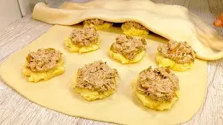 "ПУЗАТИКИ" в духовке! НАКРЫВАЮ тестом и НИЧЕГО не леплю!