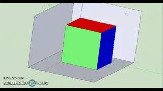 Proiezione ortogonale di un cubo