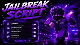 JailBreak Script (PASTEBIN 2026) (AUTO ARREST , AUTO ROB , INFINITE MONEY , AUTOFARM )