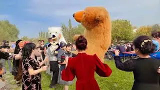 olotda hovli to'ylari juda boshqacha