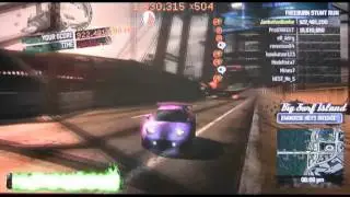 Burnout Paradise - Big Surf Island Stunt Run 1.1 billion (HD)